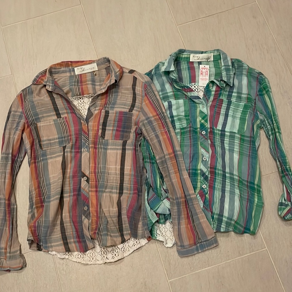 Selling tops as a set.